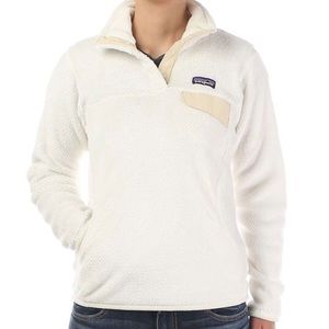 White and Cream Patagonia Jacket!